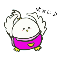 [LINEスタンプ] かきくけこけっこのスタンプ♪