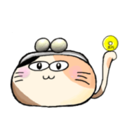 [LINEスタンプ] がまねこちゃん