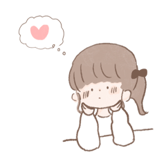 [LINEスタンプ] ず〜っと使えるり〜ちゃんスタンプ♡第1段