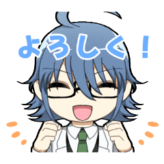 [LINEスタンプ] カツカツStudents！