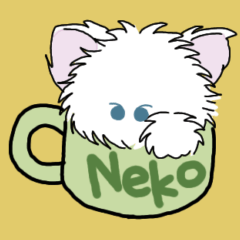 [LINEスタンプ] ほんわか猫助