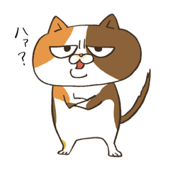 [LINEスタンプ] ねこの七味ちゃん