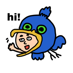 [LINEスタンプ] 鳥鳥鳥鳥鳥人間？