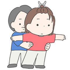 [LINEスタンプ] あざみ夫婦と可愛い子供たち