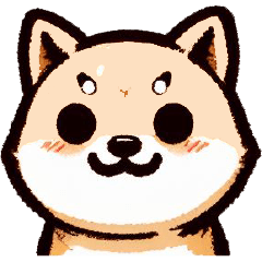 [LINEスタンプ] かわいい柴犬の甘い癒しのステッカー