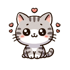 [LINEスタンプ] ふわもこ猫