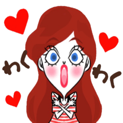 [LINEスタンプ] 毎日楽しく♡女子トーク2の画像（メイン）