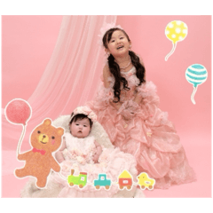 [LINEスタンプ] けいらとせいな