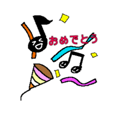 [LINEスタンプ] いろいろ おんぷちゃん