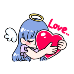 [LINEスタンプ] てんしちゃんのゆる敬語スタンプ