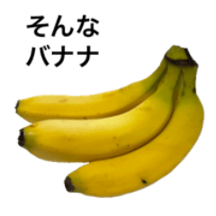 [LINEスタンプ] バナナと毎日使える言葉
