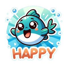 [LINEスタンプ] 魚のフィッシュライン！