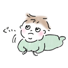 [LINEスタンプ] 赤ちゃんがやってきた！