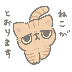 [LINEスタンプ] エキゾチックなねこさん