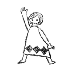 [LINEスタンプ] ほんわか女の子と動物たち