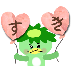 [LINEスタンプ] かっぱくんの日常使えるカラフルスタンプ春