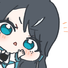 [LINEスタンプ] 白田おこめスタンプその1