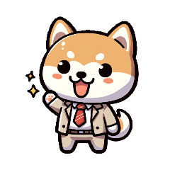 [LINEスタンプ] 色んな表情の柴犬