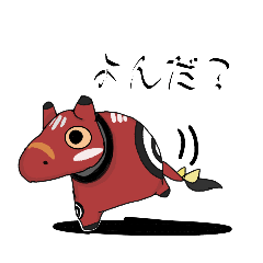 [LINEスタンプ] あかべこです！