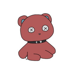 [LINEスタンプ] ボロクマくんの気持ち