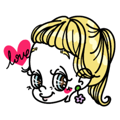 [LINEスタンプ] Vivifulgirl〜びびふるライフ〜