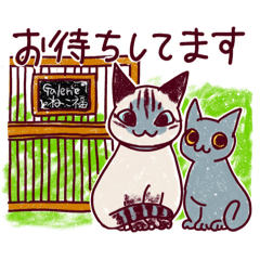 [LINEスタンプ] ねこ福family