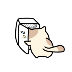 [LINEスタンプ] ゆるねこの日常(おもちさん)