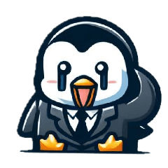 [LINEスタンプ] 働くペンギン課長