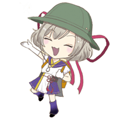 [LINEスタンプ] 甲賀大好き♡わたぬき忍の画像（メイン）