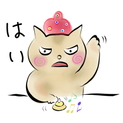 [LINEスタンプ] のらきんぐ♡猫の日常あいさつ編1