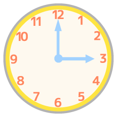 [LINEスタンプ] 0分15分30分表示ずっと使えるアナログ時計