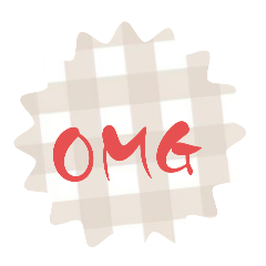 [LINEスタンプ] チェック柄Cuteスタンプ