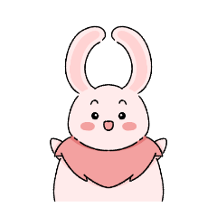 [LINEスタンプ] モフモフうさちゃん