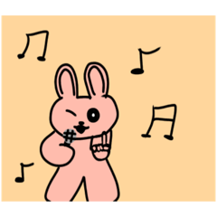 [LINEスタンプ] ウサミーのお母さん、ニニカのLINEスタンプ