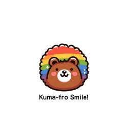 [LINEスタンプ] Kuma-fro stamp！