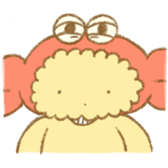 [LINEスタンプ] かにいぬくん3