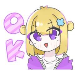 [LINEスタンプ] 日常少女ちゃん