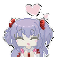 [LINEスタンプ] ゆめちゃんの使いやすいドット絵スタンプ