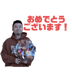 [LINEスタンプ] 痩せたコバショーの画像（メイン）
