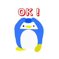 [LINEスタンプ] 癒しのペンくん