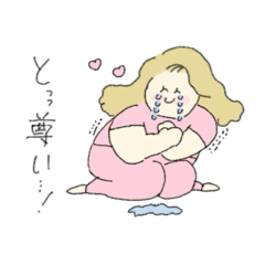 [LINEスタンプ] 小太りな仲間たちvol.3