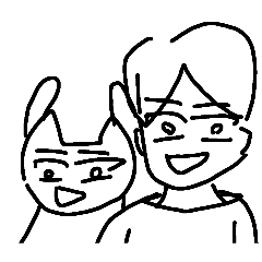 [LINEスタンプ] 梨克とkekeくん 2の画像（メイン）