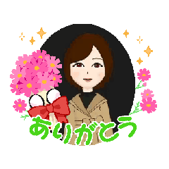 [LINEスタンプ] はるかの花束 春