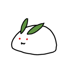 [LINEスタンプ] うさぎ御三家 雑多