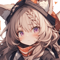 [LINEスタンプ] [かわいい]猫の女の子1[修正版]