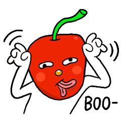 [LINEスタンプ] アップルマン！