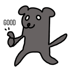 [LINEスタンプ] オニは犬です