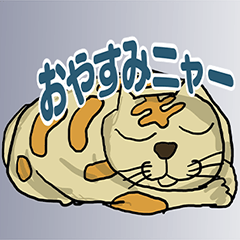 [LINEスタンプ] ねこちゃんトーク