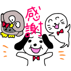 [LINEスタンプ] 犬・カルーラと愉快な仲間たちpart 2