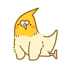 [LINEスタンプ] ツタエタインコ-オカメ-